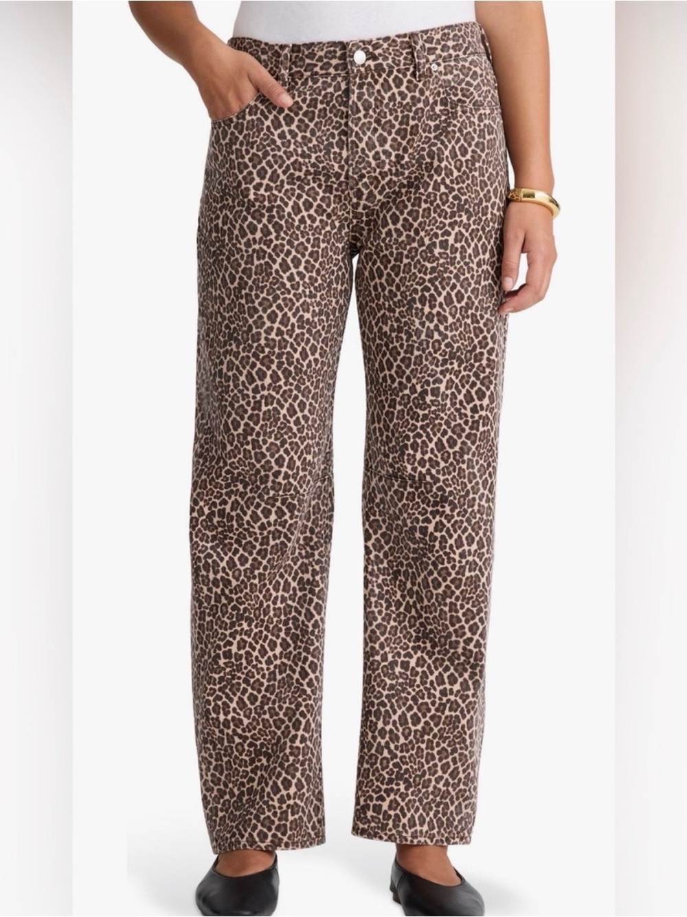 Madewell Curvy Darted Barrel Leg